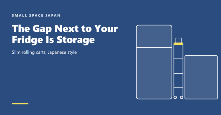 The Gap Next to Your Fridge Is Storage